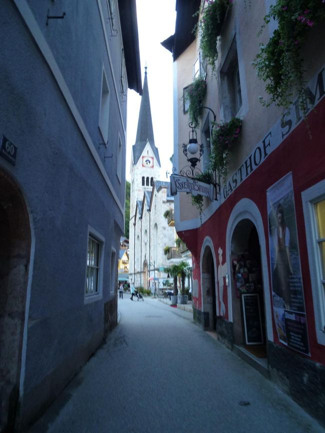 こんな細い道もメインストリート