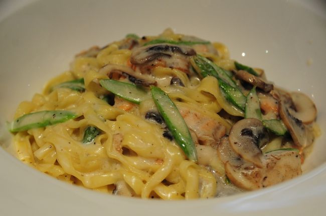 パスタを2種頼みました。