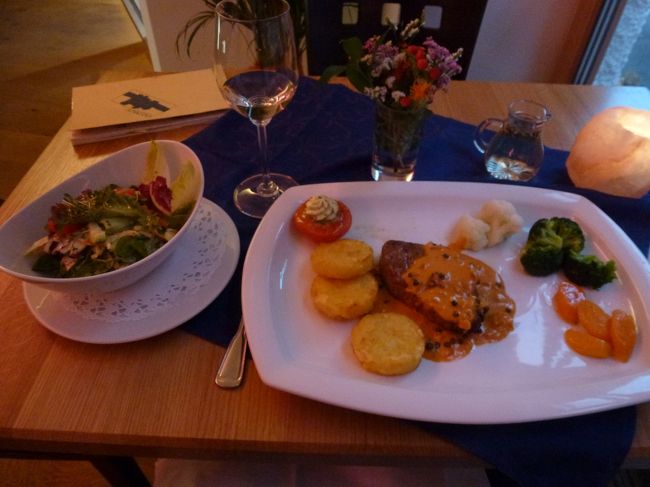 肉が食べたかったのでステーキにしました