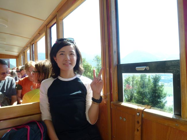 前に座ってたオバチャンが写真撮ってくれるというので、、、ｗ