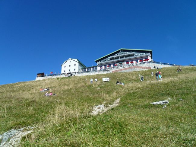 シャーフベルクピッツェ。<br />ここに泊まります。