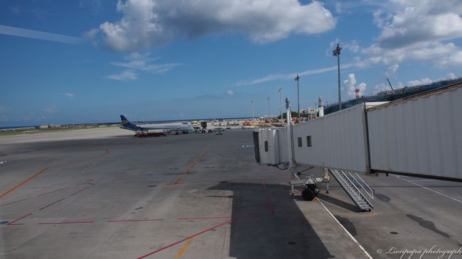 あっと言う間に沖縄です。<br />天気良くてよかったよ。