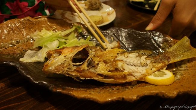 沖縄の魚のバター焼き<br />（名前覚えてません）