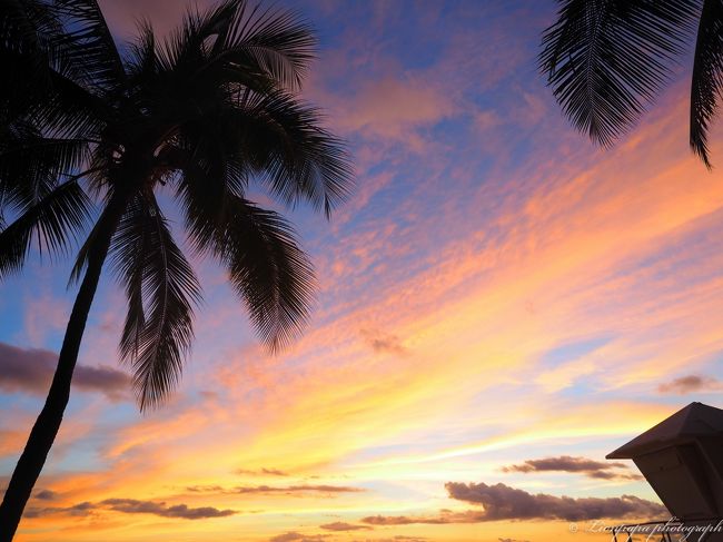 空もきれい。なんとも言えない色です。