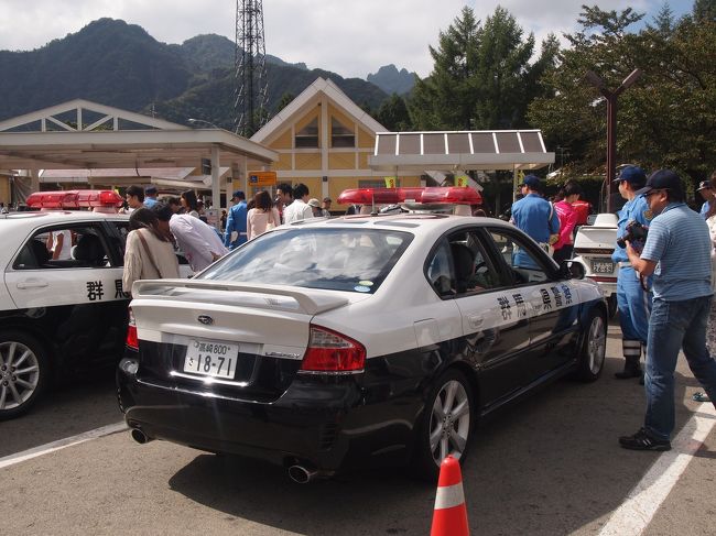 イベントもやってました〜。<br />パトカーに乗れるらしい。。。全力で乗りたかったけどお子ちゃまたちに譲りました〜。