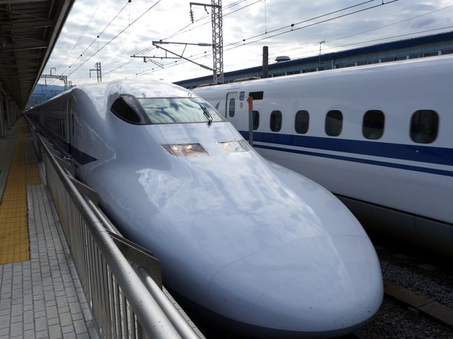 ７００系こだまで名古屋に向かいます