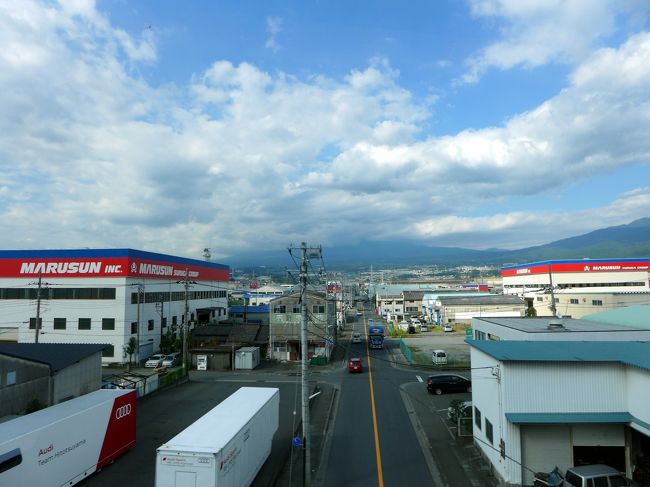 帰りも富士山は雲の中でした