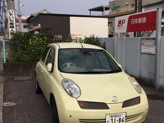 2日間お世話になったマーチ君、490kmの長き道のりよくぞ走ってくれました！