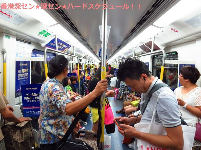 そんなわけで、香港を出て、深セン入りしました。地下鉄に乗り込むと、相変わらず日本製のオムツや粉ミルクなどを香港からどっさり持って帰ってきている人民が沢山いました。自国でもっと安全なモノを作ればいいのに…<br /><br />家に到着したのは10時。荷物を整理して寝たのは結局1時…