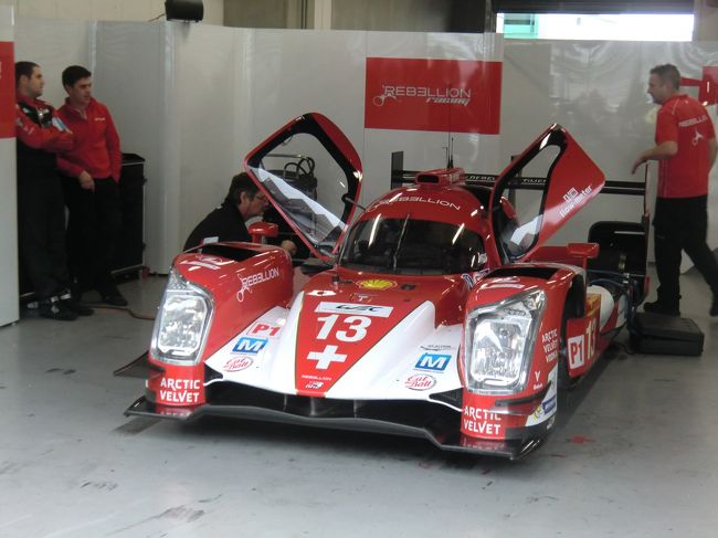 ピットウォークに参加します！<br /><br />ＬＭＰ１−Ｌクラスの１３号車。<br /><br />同じチームの１２号車には、Ｆ１でおなじみニック・ハイドフェルドも乗る。