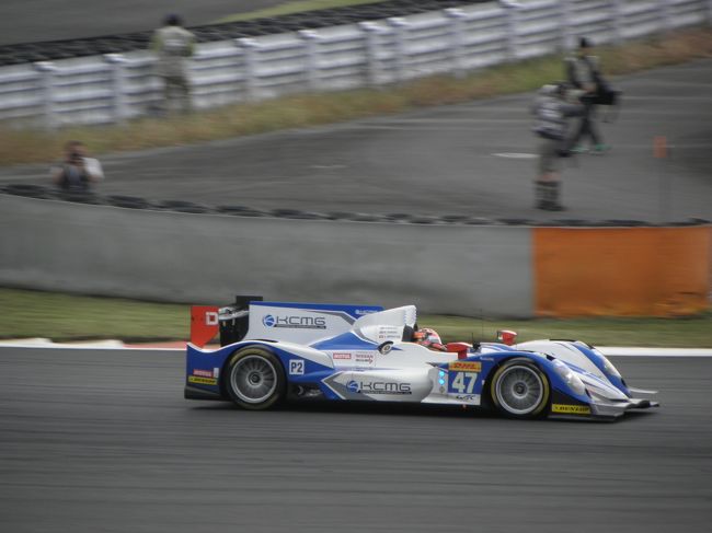 ＬＭＰ２クラスの４７号車。<br /><br />ＬＭＰ２クラスは、５台中４台が日産エンジン搭載。
