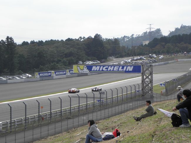 ３００Ｒから急減速でシケイン（ダンロップ・コーナー）に飛び込む。