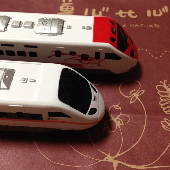 タロコとプユマのプラレール。