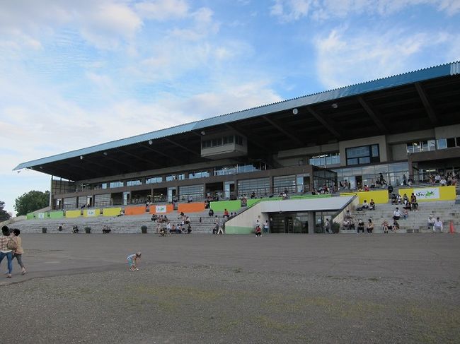 スタンドの様子。