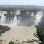 南米④  イグアスの滝　ブラジル側　雄大な滝が目の前でみえます。