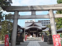 最初に訪れたのは「磐井神社」。

大森海岸駅からほど近い、国道１５号線沿いにあります。