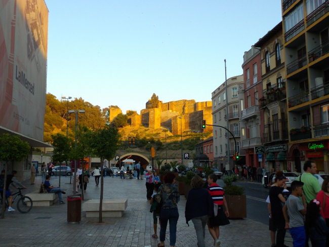 遠くに見えるアルカサバ