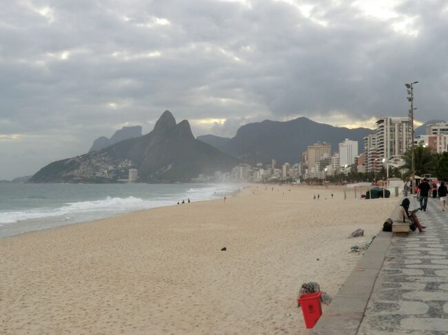 イパネマ海岸に到着しました