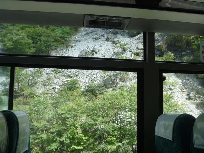 バスの中から見得た滝。バスの中でも気を抜けない。いろは坂を下ったのですが、鹿も見たんです。ラッキー。（写真は取れなかった…）