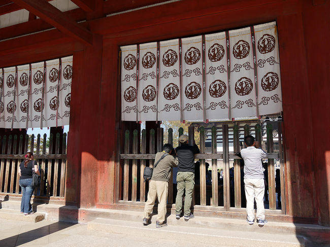 中門から伽藍内を・・・・