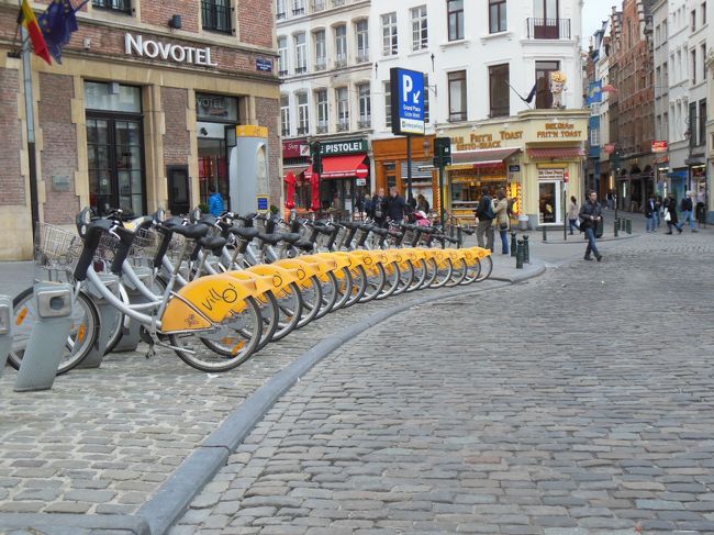 ブリュセル中央駅付近　