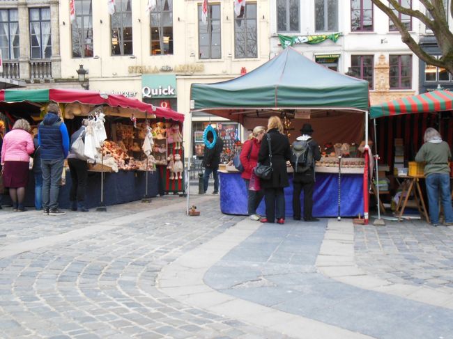 ブリュセル中央駅付近