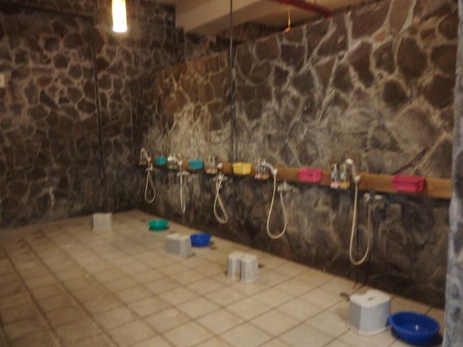 男湯は誰もいませんでいたから、撮影させてもらいました。<br />
