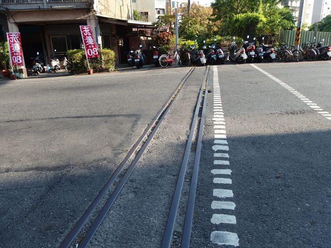 精糖鐵道軌道跡のようです。<br />