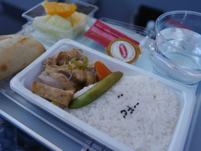 機内食その2。