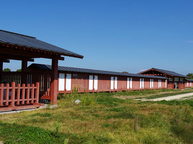 宮内省 - 建物群、築地が復元されている。