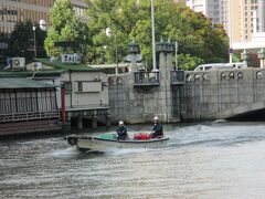 大阪マラソンのコースを下見します。
中之島緑道から見た淀川