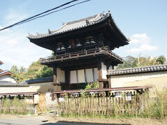 ●楼門＠般若寺

近鉄奈良駅から歩いて約25分位の場所です。
般若寺に到着です。
さっそく国宝が。
この楼門、国宝なんだそうです。

般若寺HP
http://www.hannyaji.com/index.html