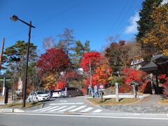 二荒山神社中宮祠。
紅葉が綺麗！！