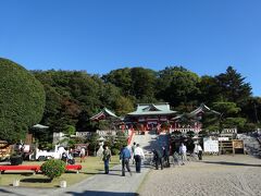 織姫神社にとうちゃーく。
あれ？なにかイベントがあるのかな？たくさんの方がなにやら準備中。