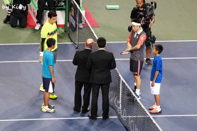 感動のテニス決勝戦 錦織圭 Vs ミロシュ ラオニッチ 楽天ジャパンオープン 14 有明 新木場 東京 の旅行記 ブログ By Kittyさん フォートラベル
