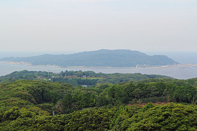 海の中道の先端の志賀島。金印が発見されたので有名ですね。