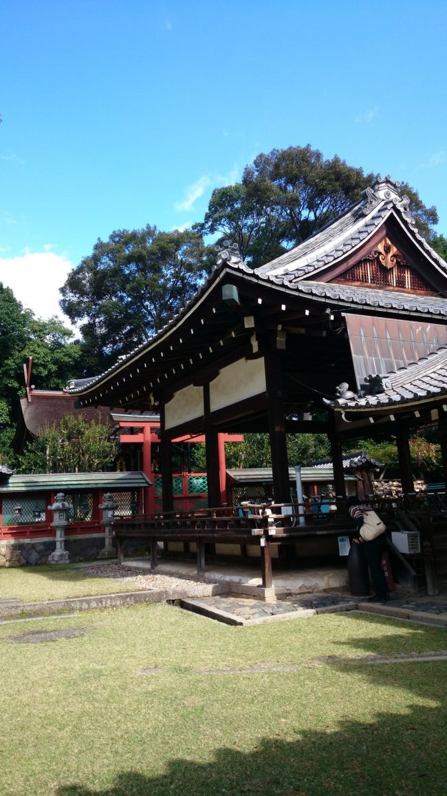 中に入ると、前の大通りの騒がしさをよそに  鳥の囀りが聞こえます。 雲の流れを眺めながら 御朱印が出来上がるのを待っていました。
