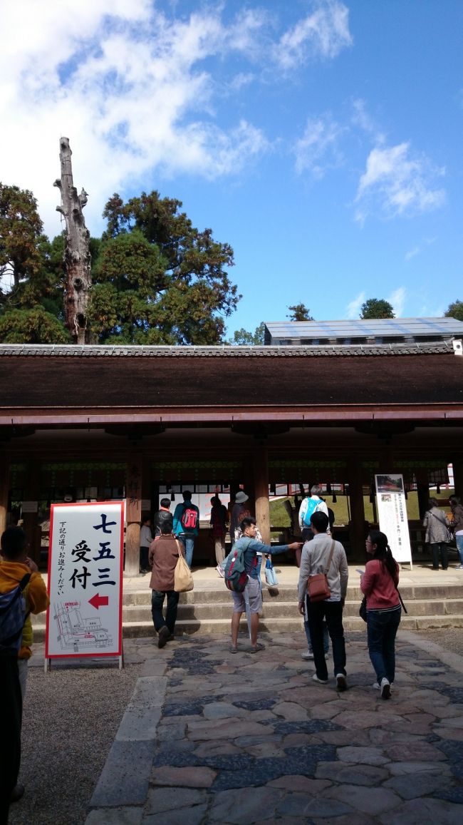 本殿はお造り替えの時期でした。