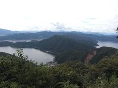 展望台？から眺める三方五湖！