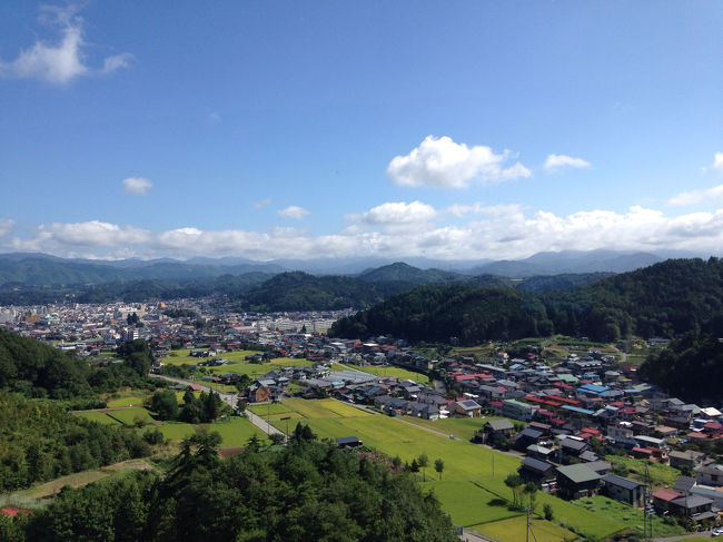 なんて言いながら、チェックアウト。<br />この景色にもばいばい！