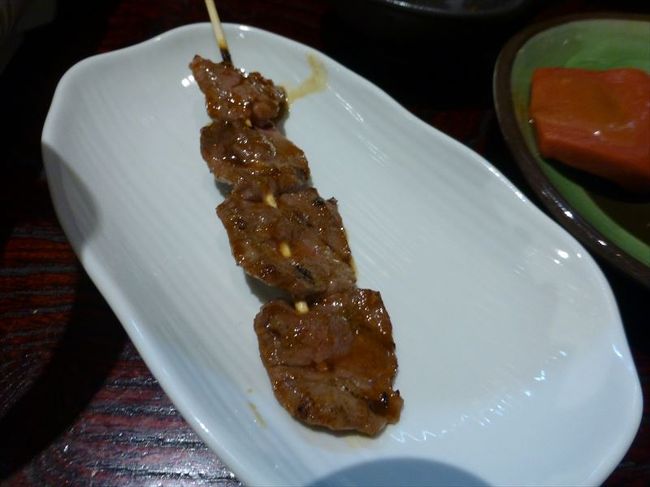 近江牛串<br /><br />もっと食べたーい