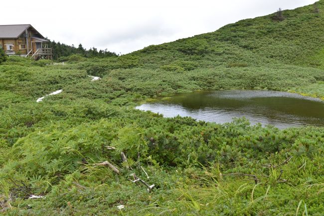 大岳下の避難小屋