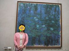 ヴェルサイユから市内へ戻り、「オルセー美術館」へ。

モネの「青い睡蓮」