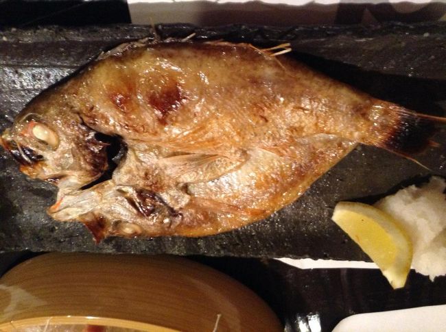 のどぐろ一夜干しを焼いたの<br />（絶品。また食べたい）