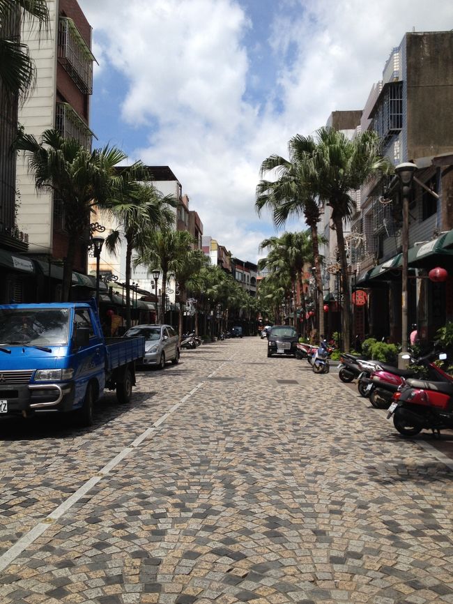 ヤシの木？なんでしょうか。<br />異国感あります。