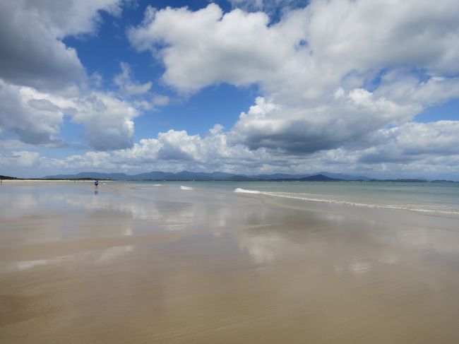 ビーチも水も綺麗です。