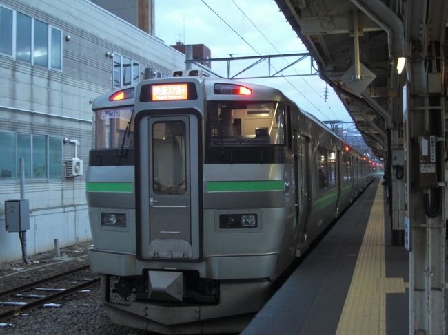 小樽も満喫したので電車に乗っていざ札幌へ