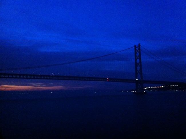 さんふらわぁ。南港着予定は７：１５。<br />夜明け前に起きて、大浴場でさっぱりした後は、日の出待ち。