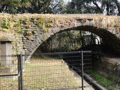 早鐘眼鏡橋です。旧大牟田藩が造った導水用の橋です。
