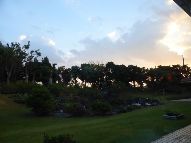 陽が昇ってくるとだんだんと天気もよくなってくるような。